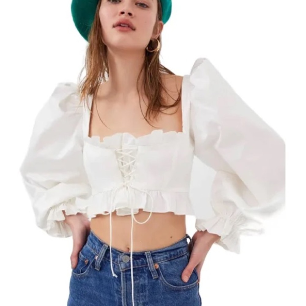 For love and lemons NWT Heather crop top in size M
